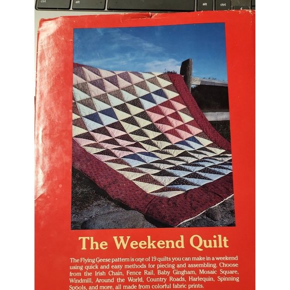 The Weekend Quilt by Leslie Linsley  Hardcover - Picture 2 of 7